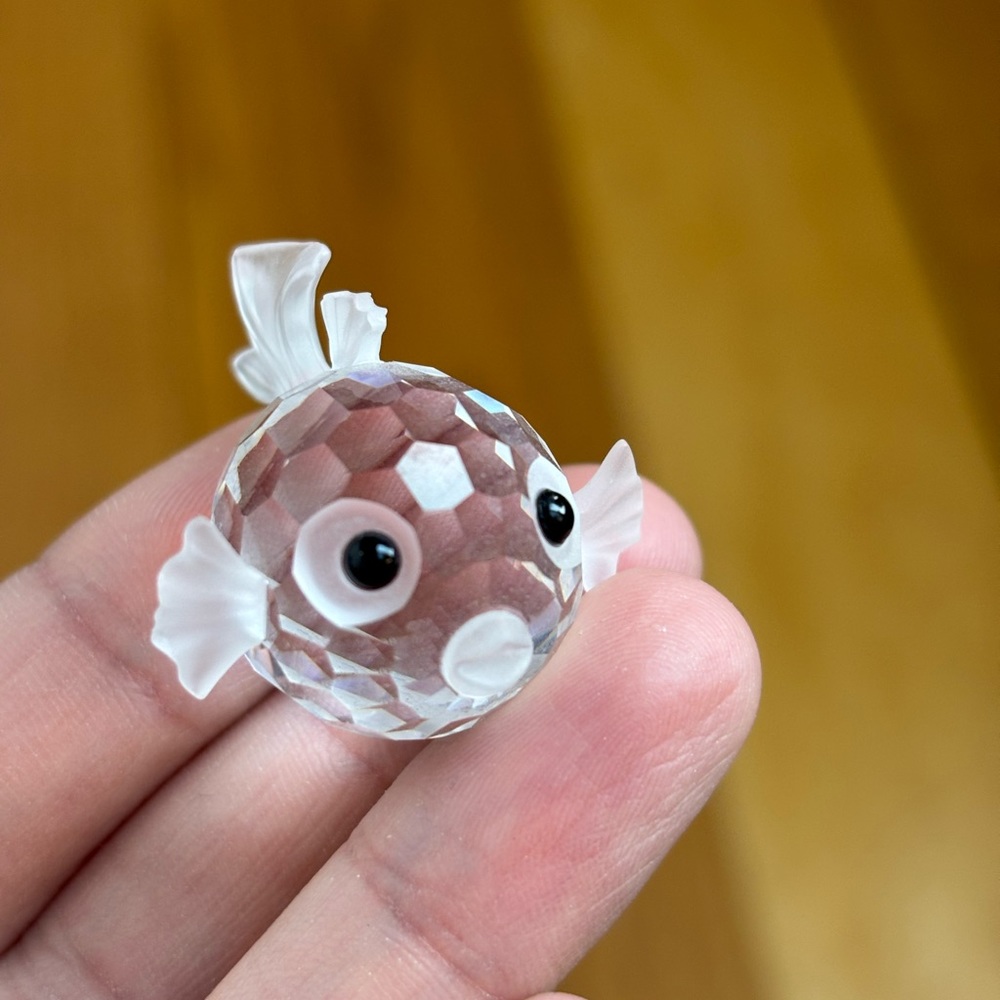 Swarovski Crystal Pufferfish